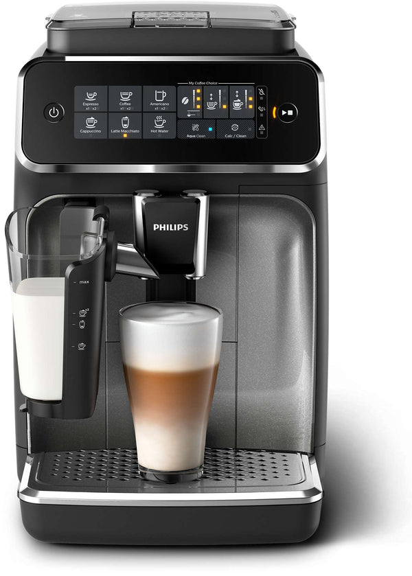 Philips Saeco 3200 LatteGo Superautomatic Espresso Machine - Front