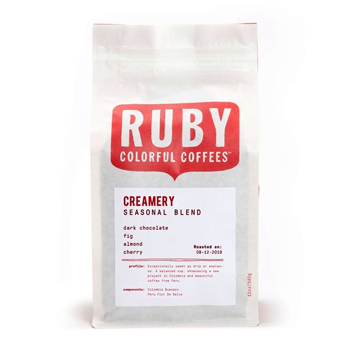 Ruby Colorful Coffees - Creamery Seasonal Blend