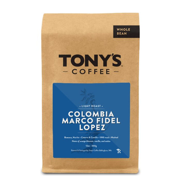 Tony's Coffee - Colombia Marco Fidel Lopez